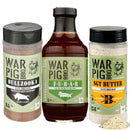 War Pig BBQ Pick 3 Rub & Sauce Bundle