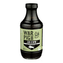 War Pig 50 Cow BBQ Sauce With Savory Beef Flavor for Brisket, Bark, and Competition BBQ