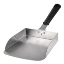 XL stainless steel griddle shovel with 5 cup capacity for scooping and serving food on Blackstone and flat top grills