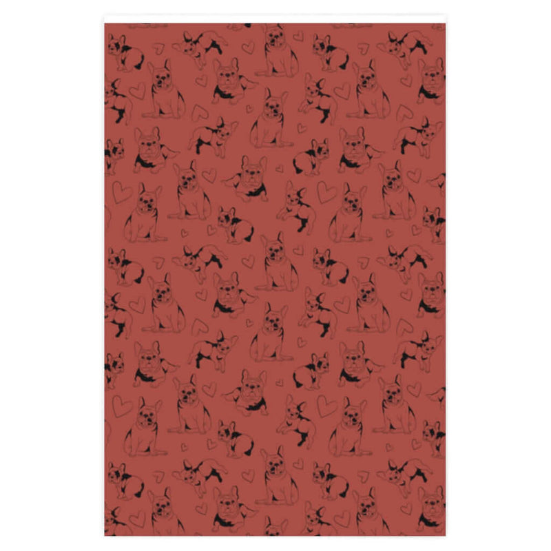 Wrapping Paper French Bulldog DDR Fab