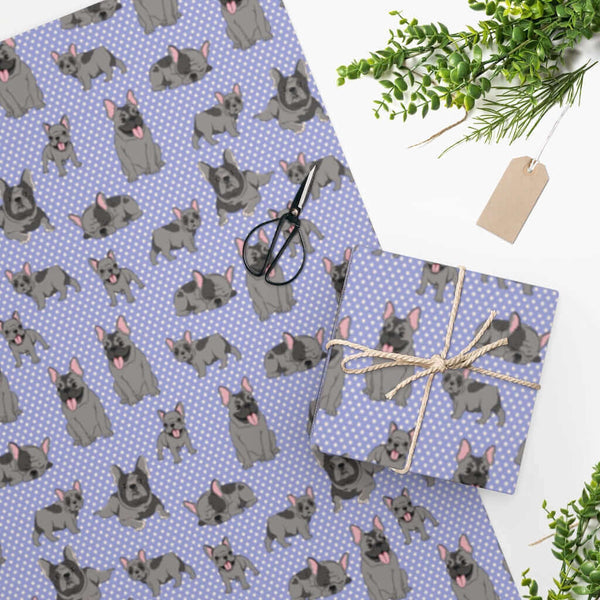 Wrapping Paper French Bulldog DDR Fab