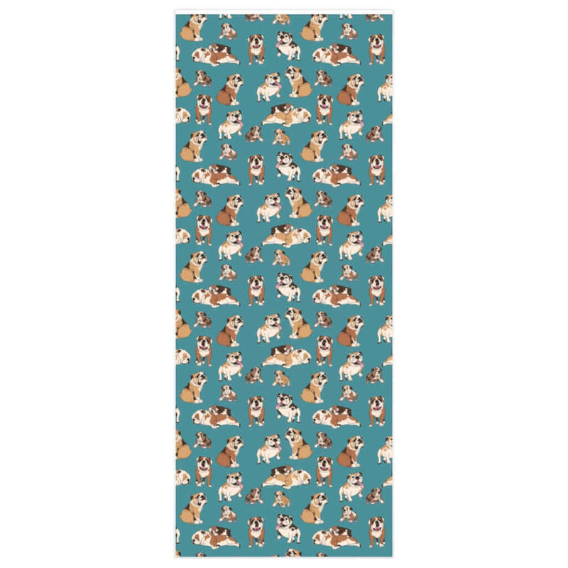 Wrapping Paper English Bulldog DDR Fab