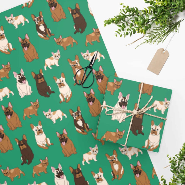 Wrapping Paper French Bulldog DDR Fab