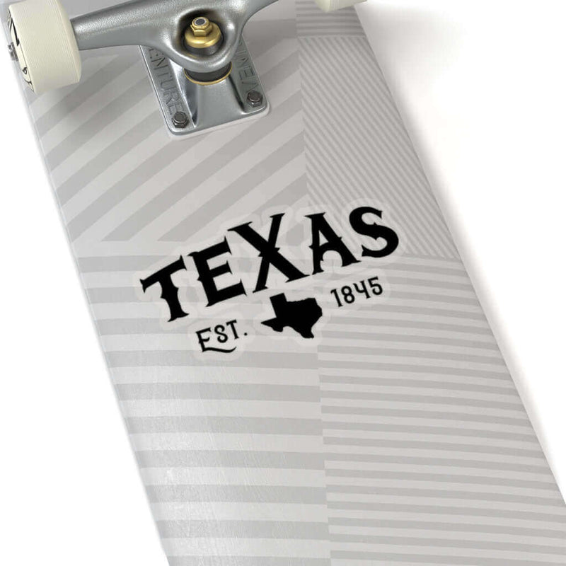 Texas Est 1845 BBQ Sticker DDR Fab