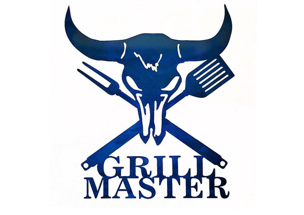 Grill Master Metal BBQ Sign DDR Fab