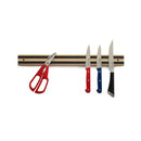 Cypress wood magnetic knife bar for kitchens, tools, and storage organization