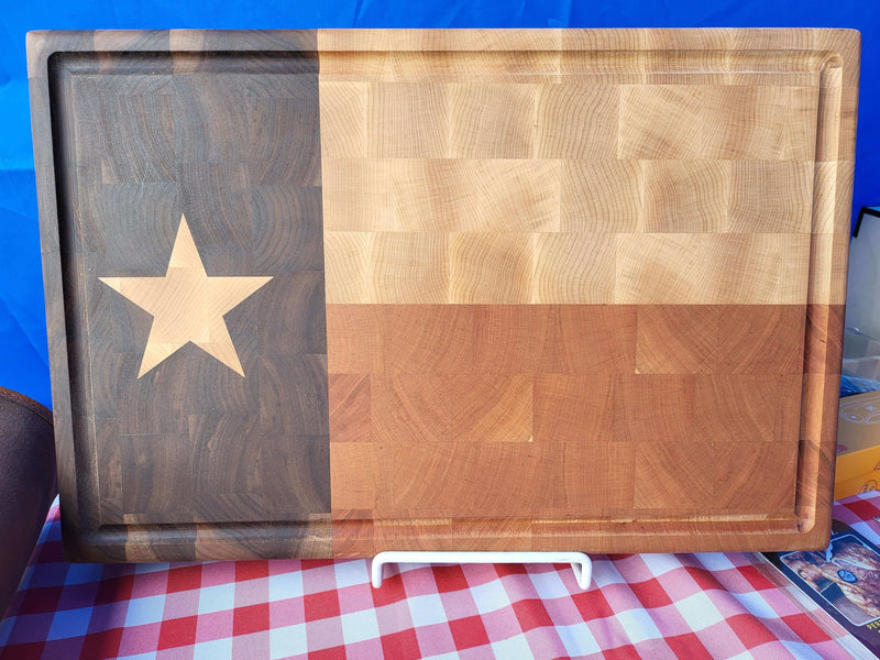 Texas Flag Cutting Board