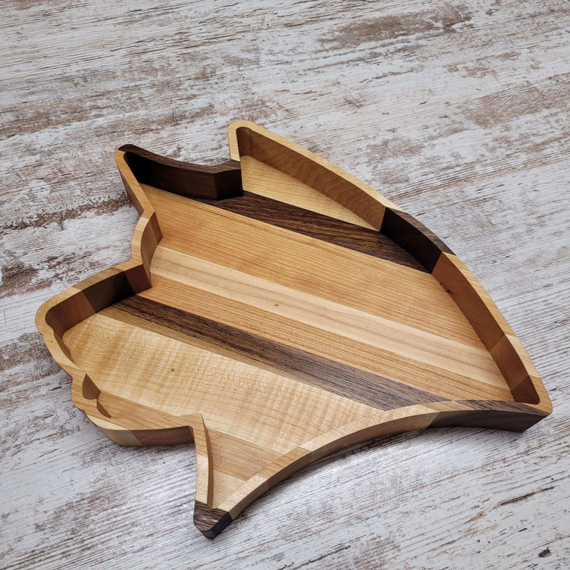 Akita Wood Tray Two Acre Woodworks