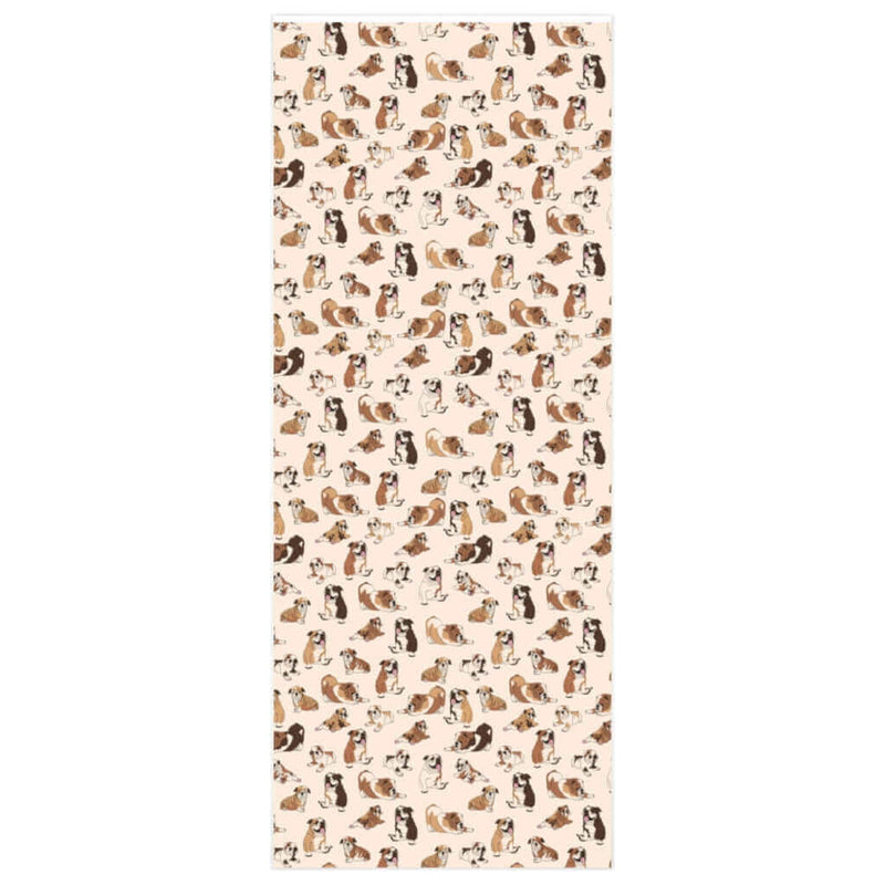 Wrapping Paper English Bulldog DDR Fab