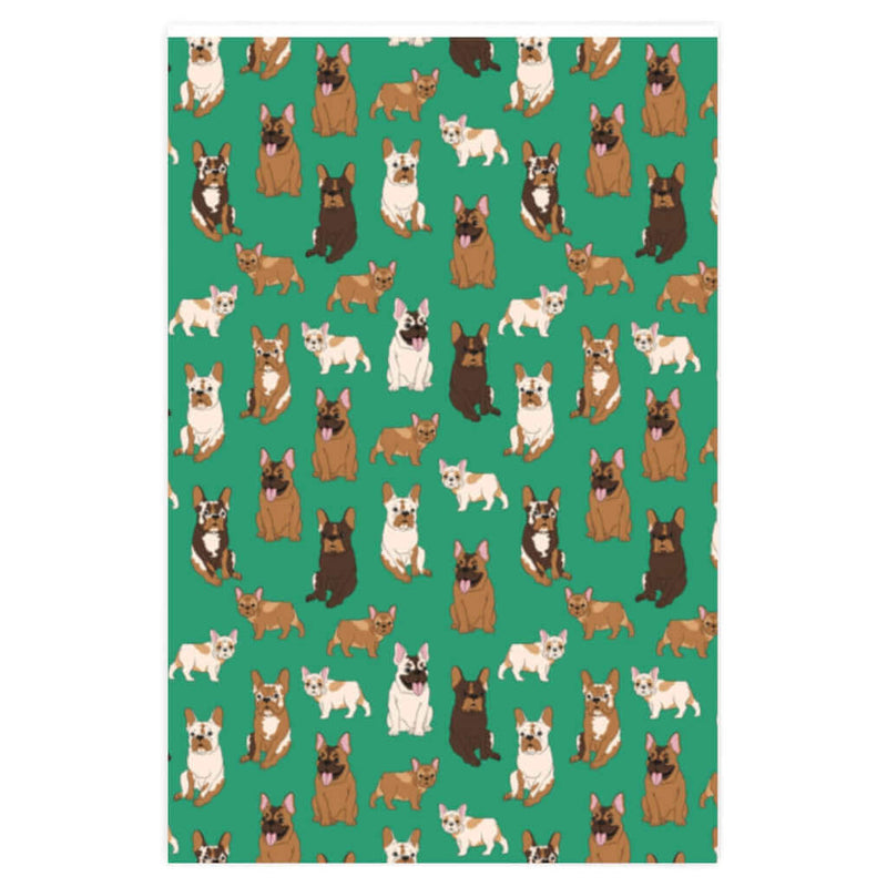 Wrapping Paper French Bulldog DDR Fab