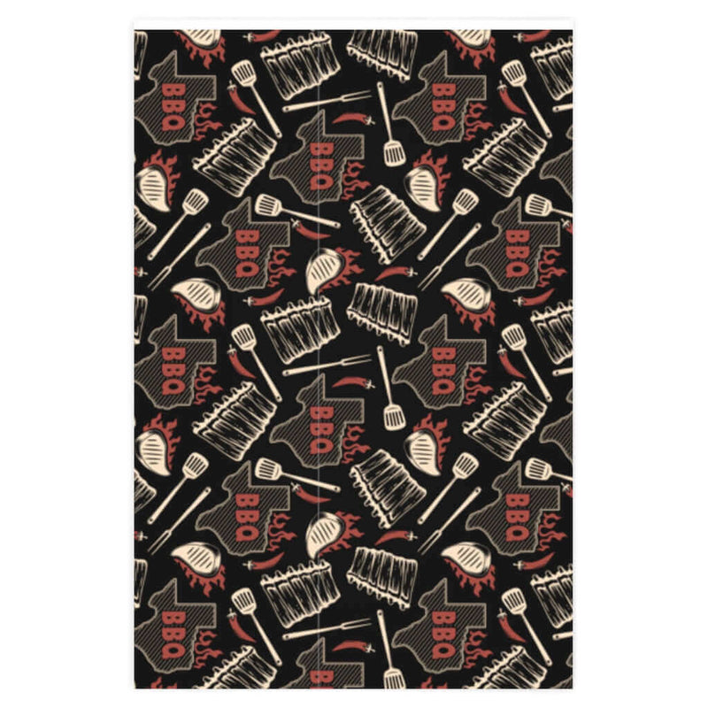 Texas BBQ Wrapping Paper DDR Fab