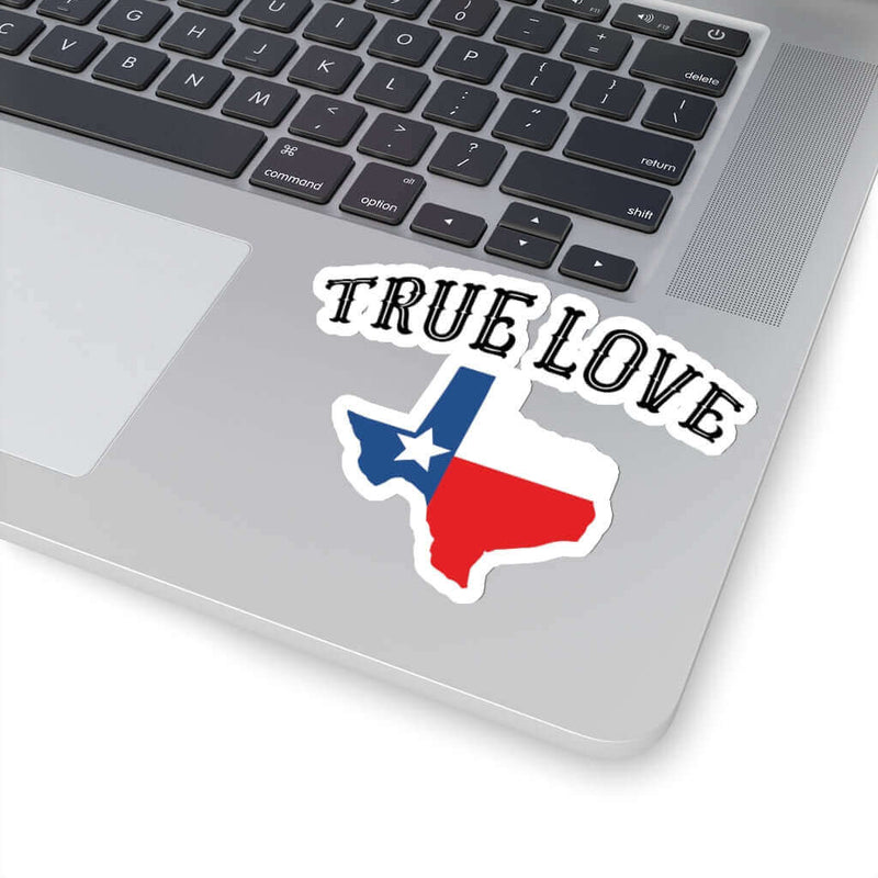 True Love Texas BBQ Sticker DDR Fab