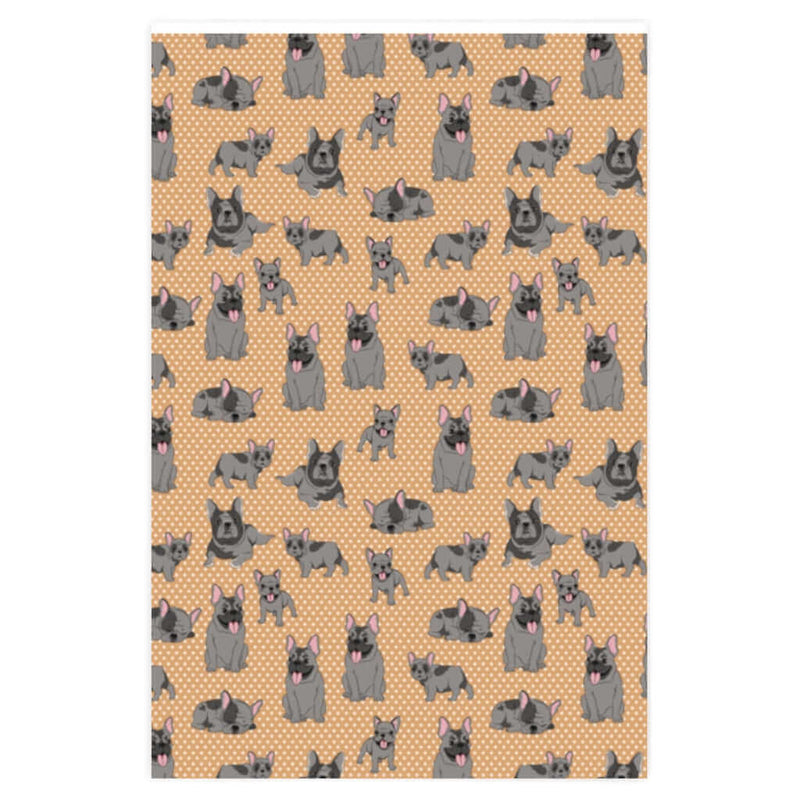 Wrapping Paper French Bulldog DDR Fab