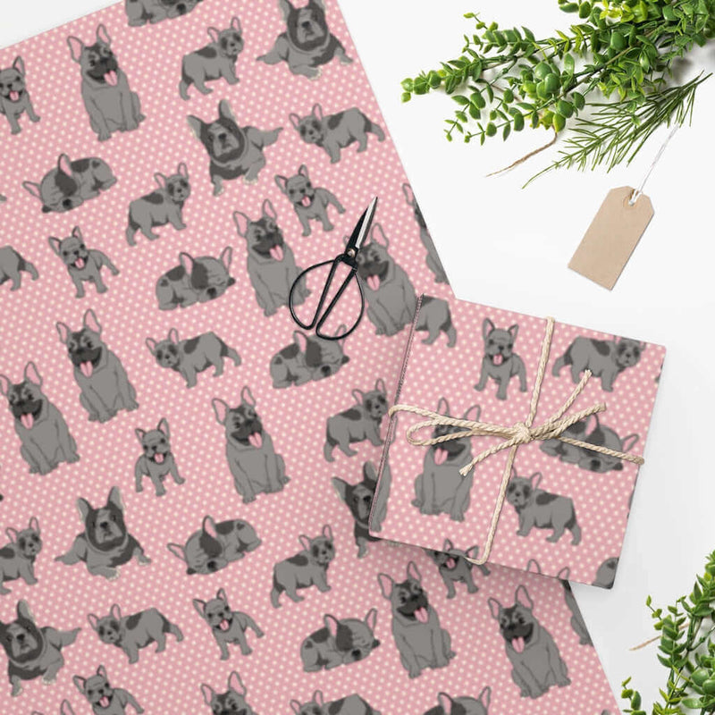 Wrapping Paper French Bulldog DDR Fab