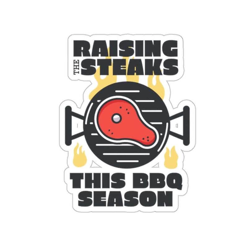 Raising the Steaks BBQ Sticker DDR Fab