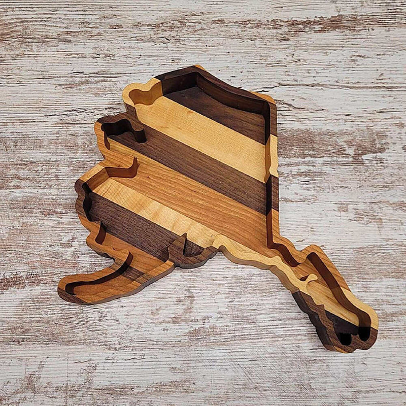 Alaska Wood Tray Two Acre Woodworks