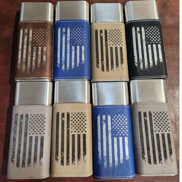 American Flag Cigar Holder--Holds 3 Cigars JDS Industries