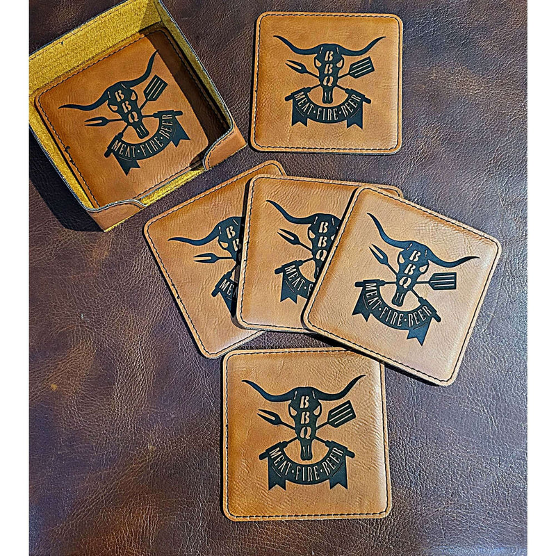 BBQ Coasters -- Set of 6 JDS Industries