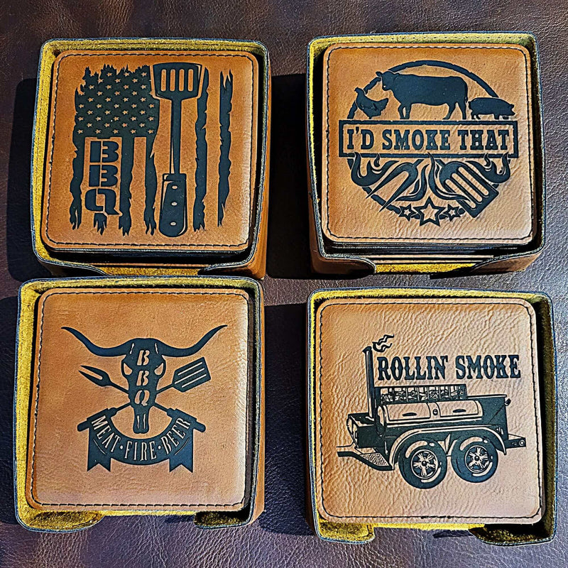 BBQ Coasters -- Set of 6 JDS Industries