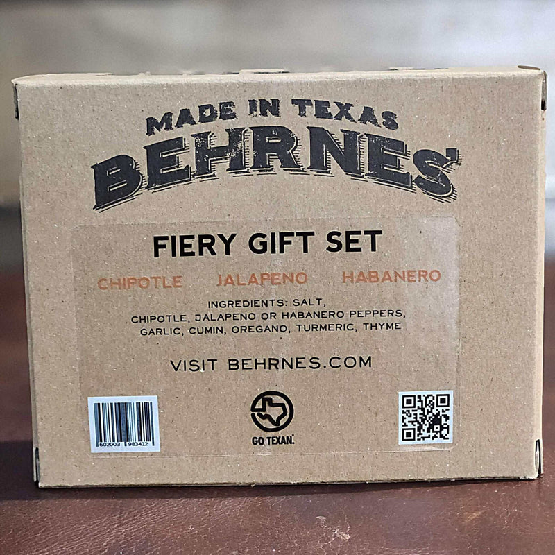 Behrnes' Pepper Salt Fiery Gift Set