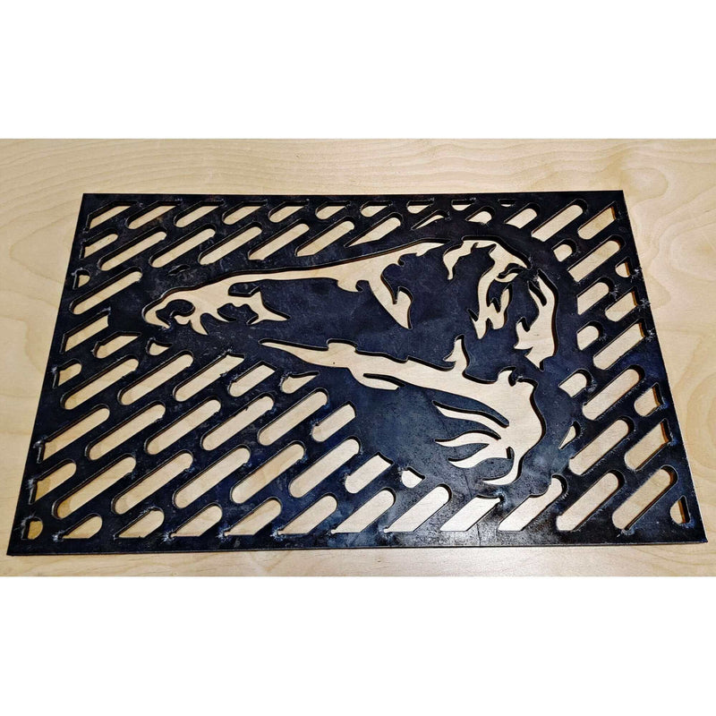 Custom Square Grill Grate with Logo DDR Fab