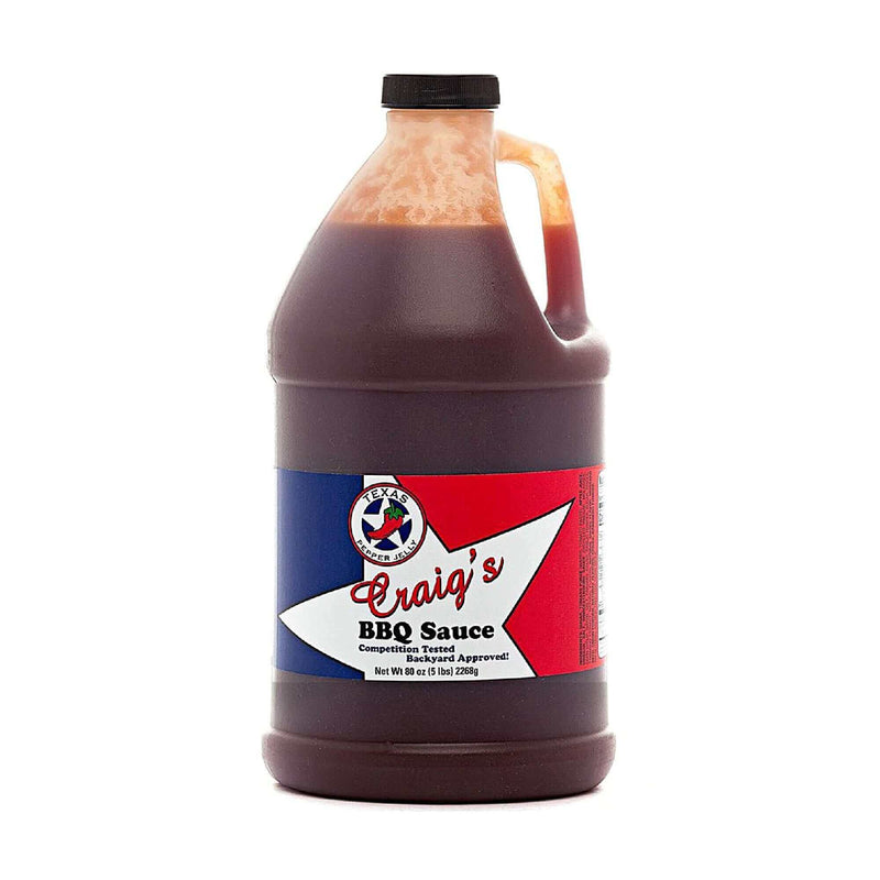 Texas Pepper Jelly Craig's BBQ Sauce--Two Sizes Texas Pepper Jelly