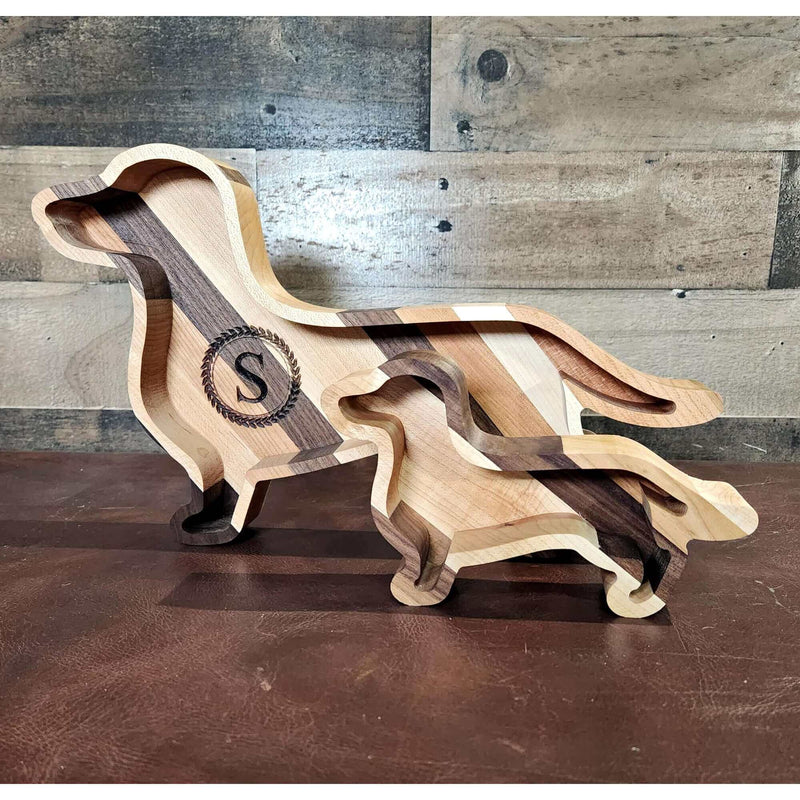 Dachshund Wood Tray