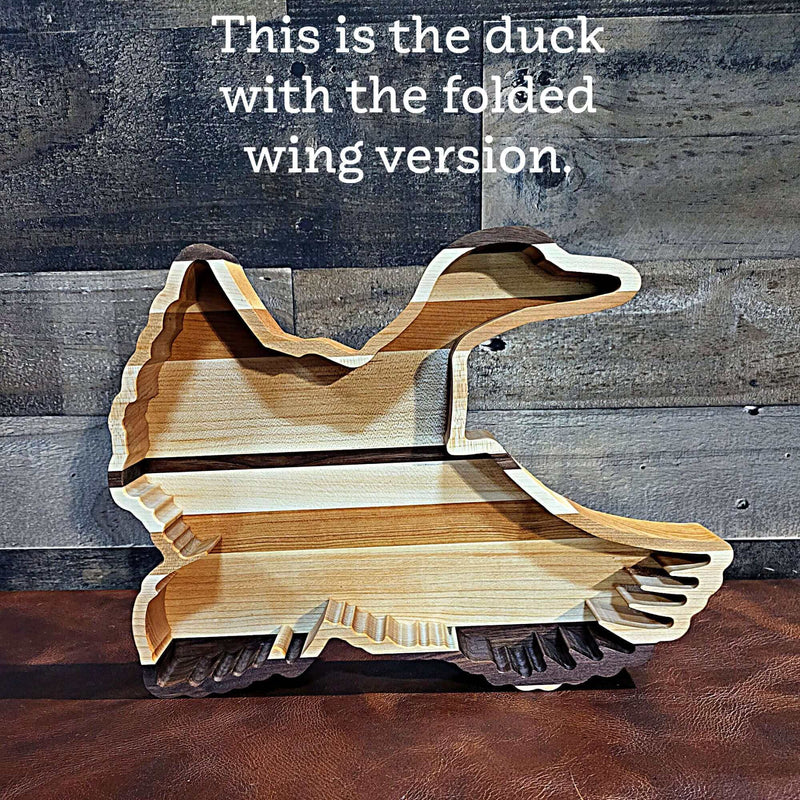 Duck Wood Tray Two Acre Woodworks