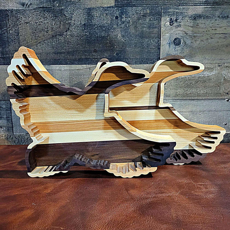 Duck Wood Tray Two Acre Woodworks