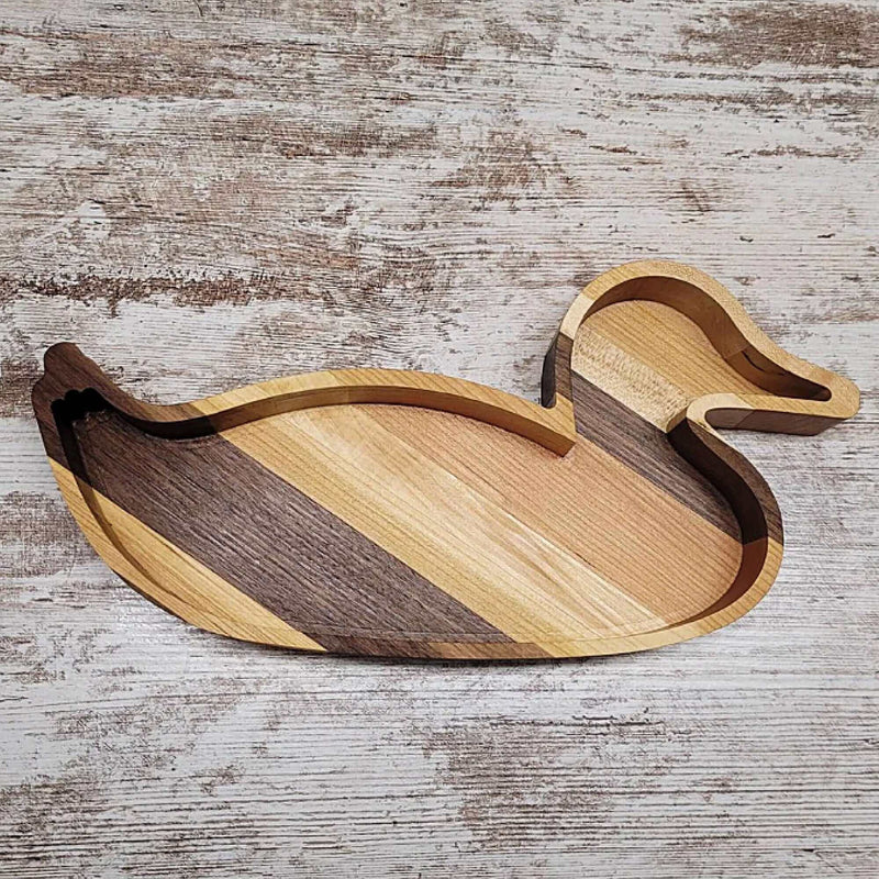 Duck Wood Tray Two Acre Woodworks