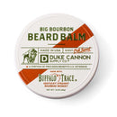 Duke Cannon Big Bourbon Beard Balm With Oak Barrel Scent and Organic Ingredients in 1.6 oz Tin