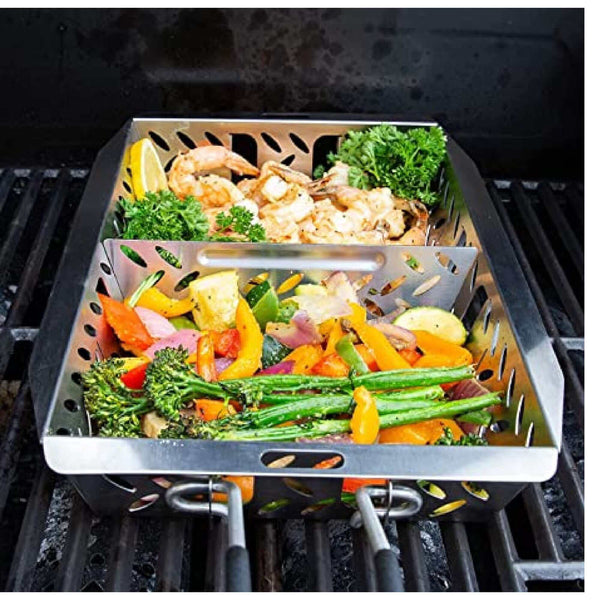 Proud Grill UltraVersatile Stainless Steel Grill Basket