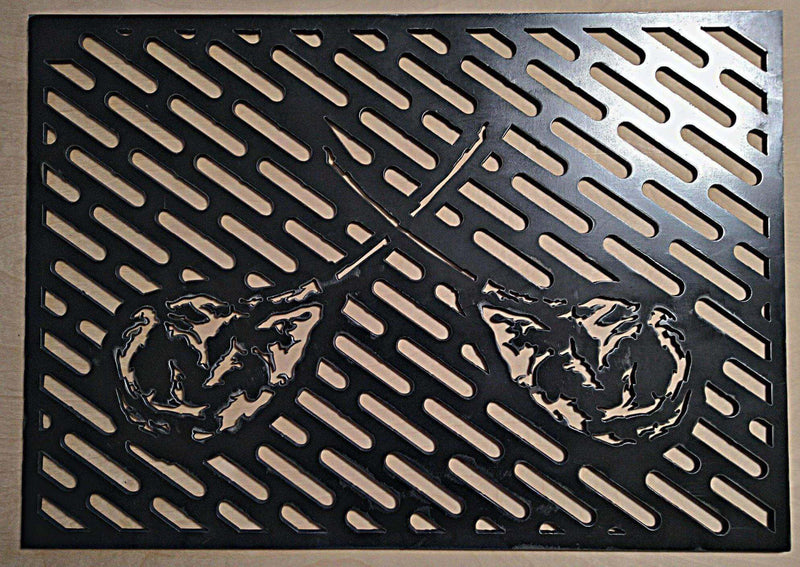 Custom Square Grill Grate with Logo DDR Fab