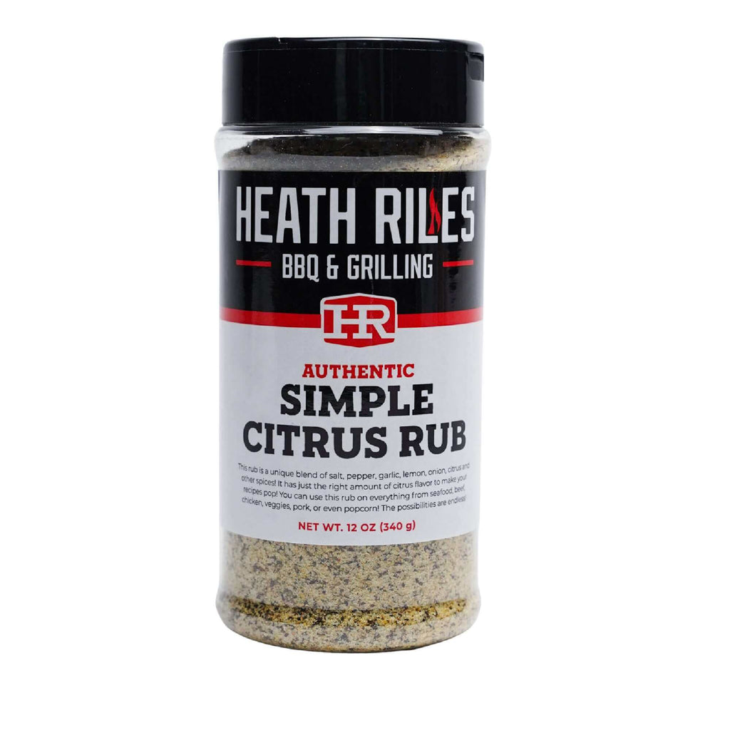 Heath Riles Simple Citrus Rub | Bright & Zesty BBQ Seasoning