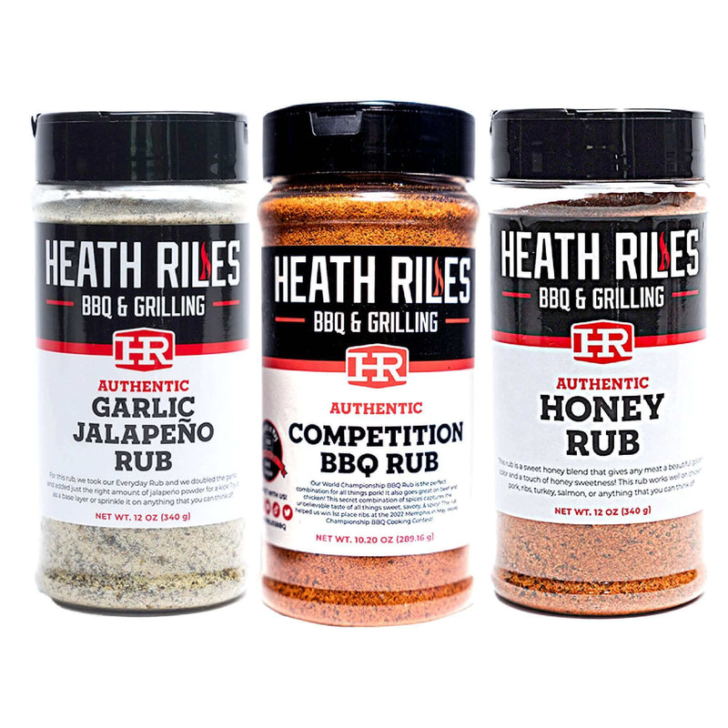 Heath Riles 3 Pack Rubs Heath Riles