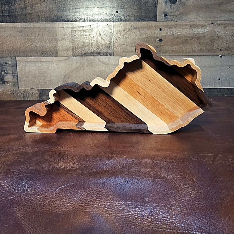 Kentucky Wood Tray Two Acre Woodworks