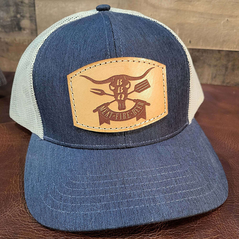 Meat Fire Beer BBQ Hat