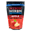 Myron Mixon Apple Pork Injection for juicy, apple-flavored pork ribs, loins, and BBQ competition meats