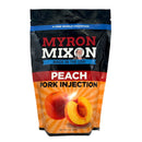 Myron Mixon Peach Pork Injection for juicy, sweet pork flavor in ribs, shoulders, and competition BBQ