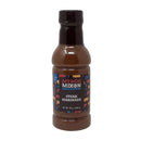 Myron Mixon steak marinade bottle for beef, burgers, and grilling