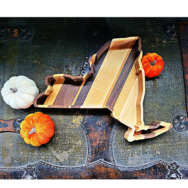 New York Wood Tray Two Acre Woodworks