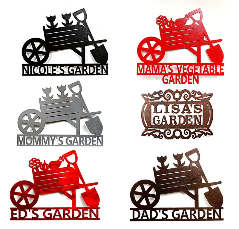 Custom Vegetable Garden Sign DDR Fab