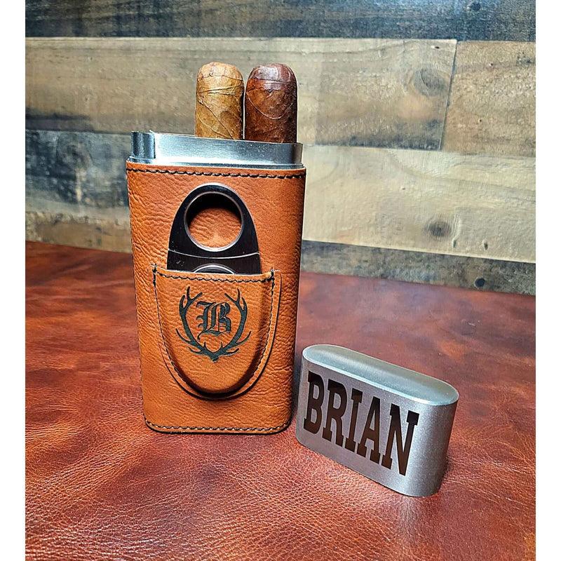 Custom Cigar Holder--Holds 3 Cigars JDS Industries