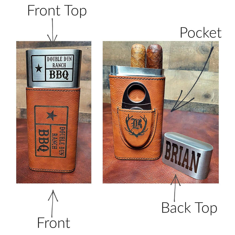 Custom Cigar Holder--Holds 3 Cigars JDS Industries