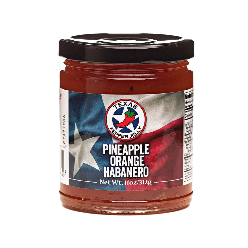 Texas Pepper Jelly Pineapple Orange Habanero - 11 oz Texas Pepper Jelly