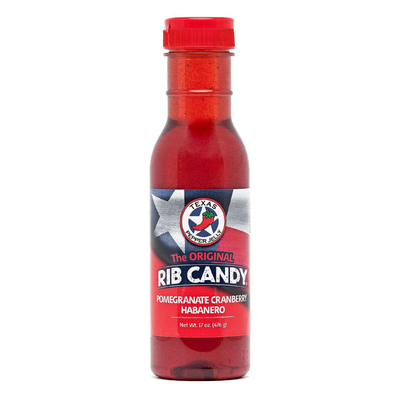 Texas Pepper Jelly Rib Candy Pomegranate Cranberry Habanero - 12 oz