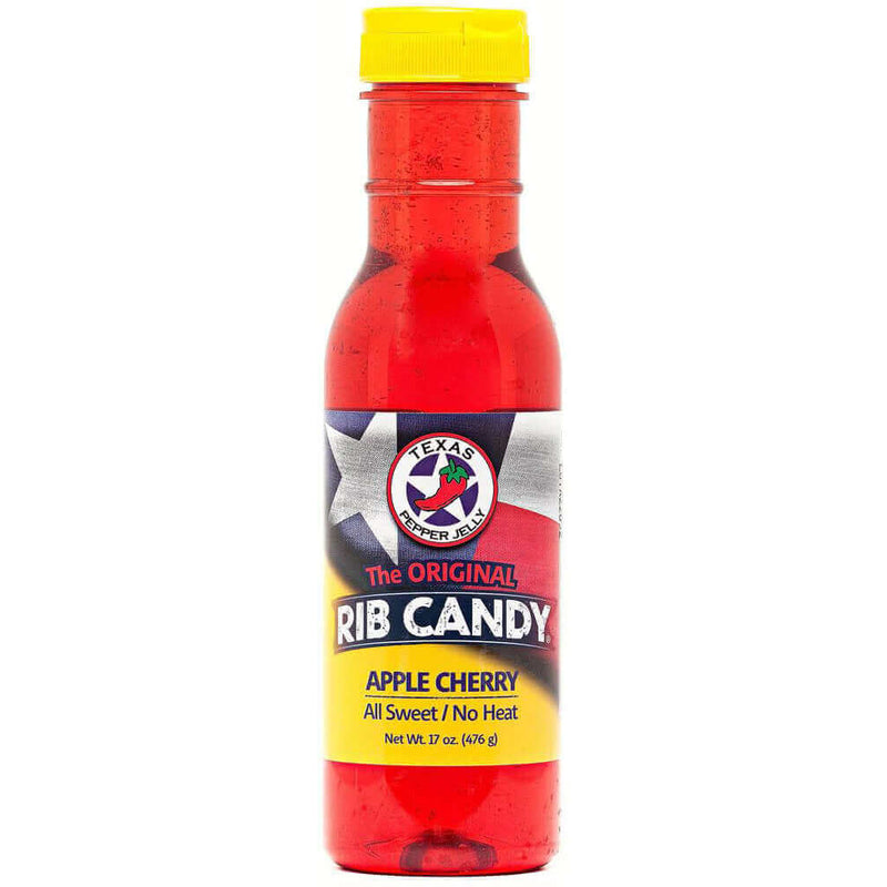 Texas Pepper Jelly Rib Candy Apple Cherry All Sweet - 17 oz Texas Pepper Jelly