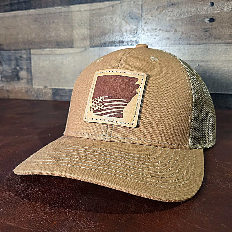 Arkansas with US Flag Hat DDR Fab