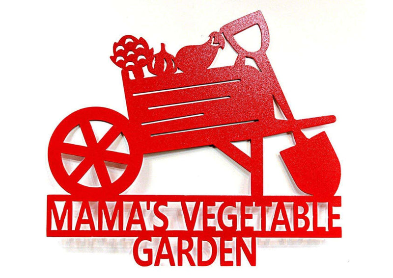 Custom Vegetable Garden Sign DDR Fab