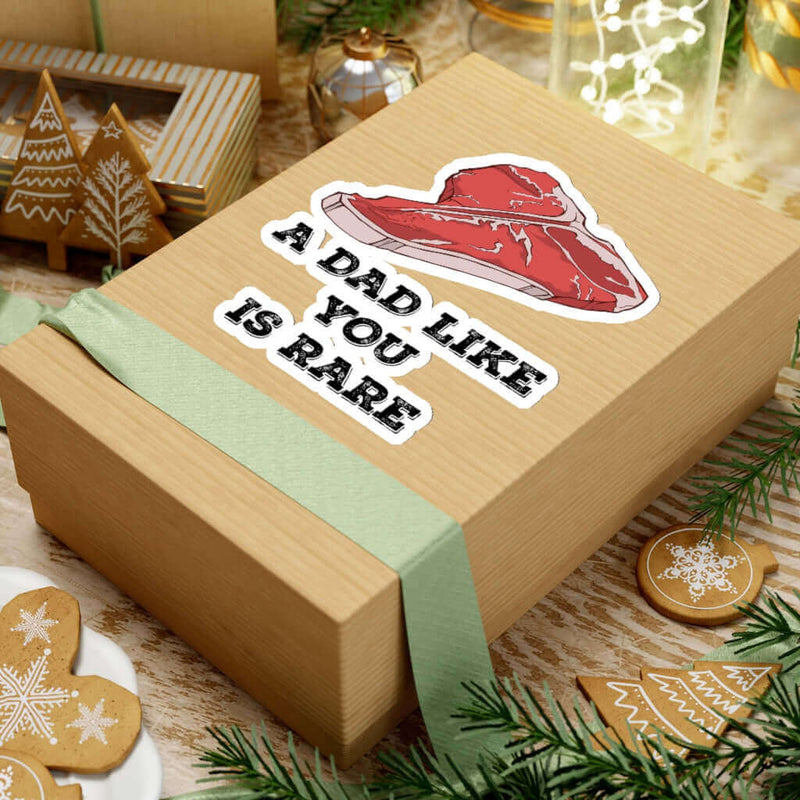 A Dad Like You Is Rare BBQ sticker for coolers, smokers, and Father’s Day gifts – shop DDR BBQ Supply